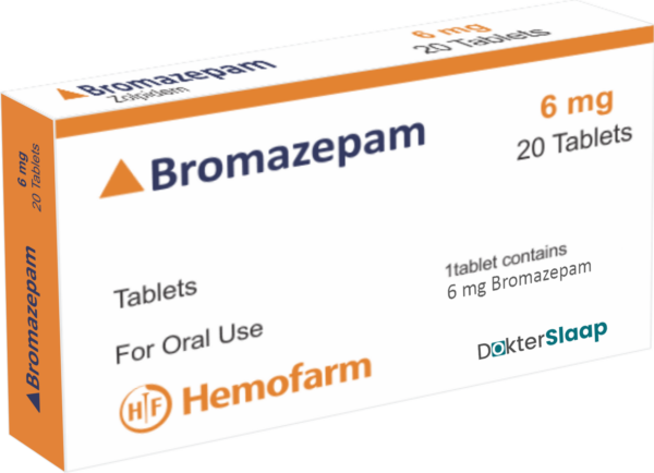 bromazepam slapen tabletten