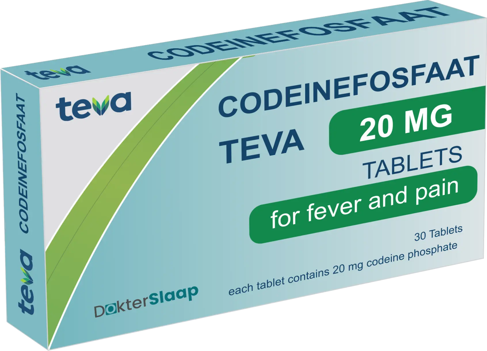 Codeïne 20mg Dokterslaap.org