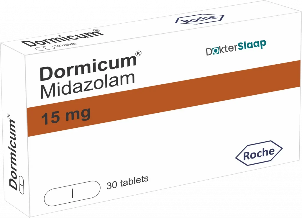Dormicum 15mg Midazolam Dokterslaap.org