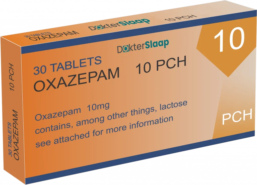Oxazepam 10mg Dokterslaap.org