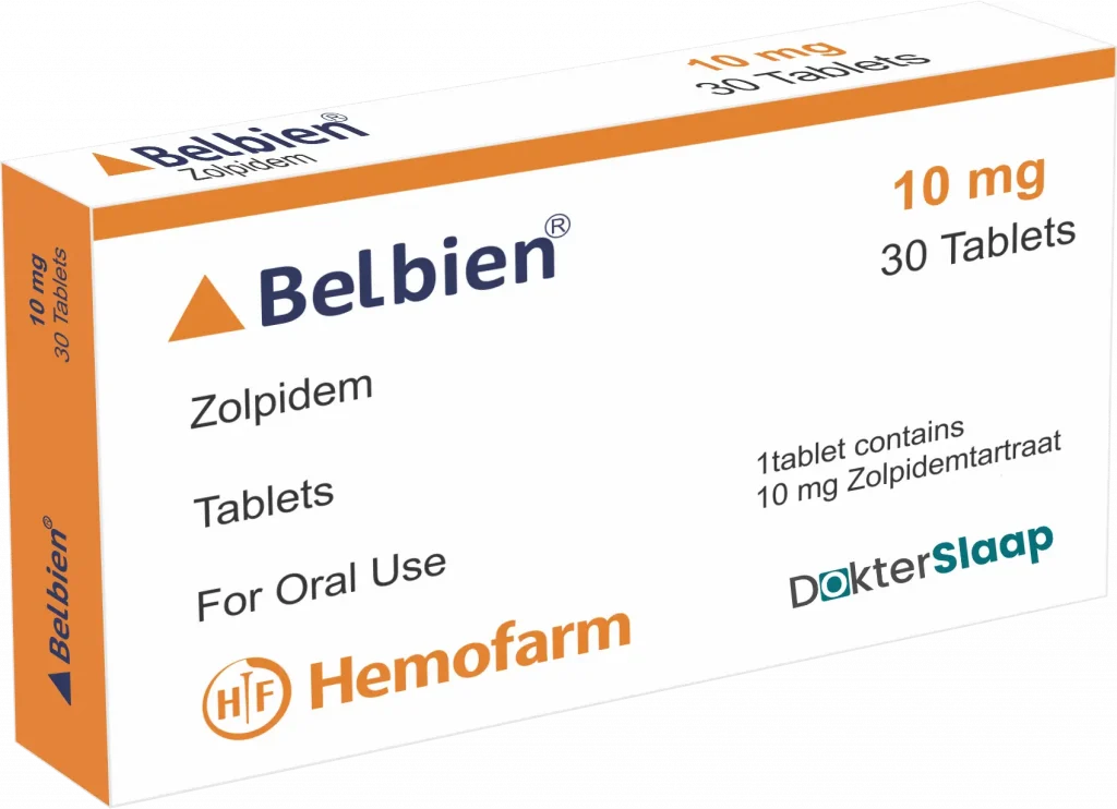 Zolpidem Belbien 10mg Dokterslaap.org